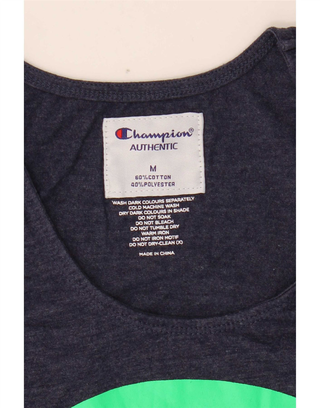 Ανδρικό γραφικό γιλέκο Champion Top Medium Navy Blue Cotton