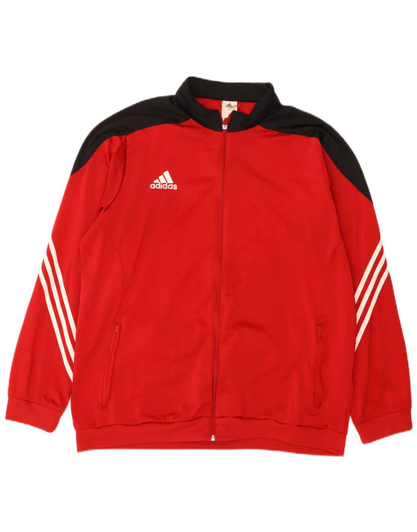 Ανδρική φόρμα Adidas Top Jacket 2XL Red Colourblock Polyester