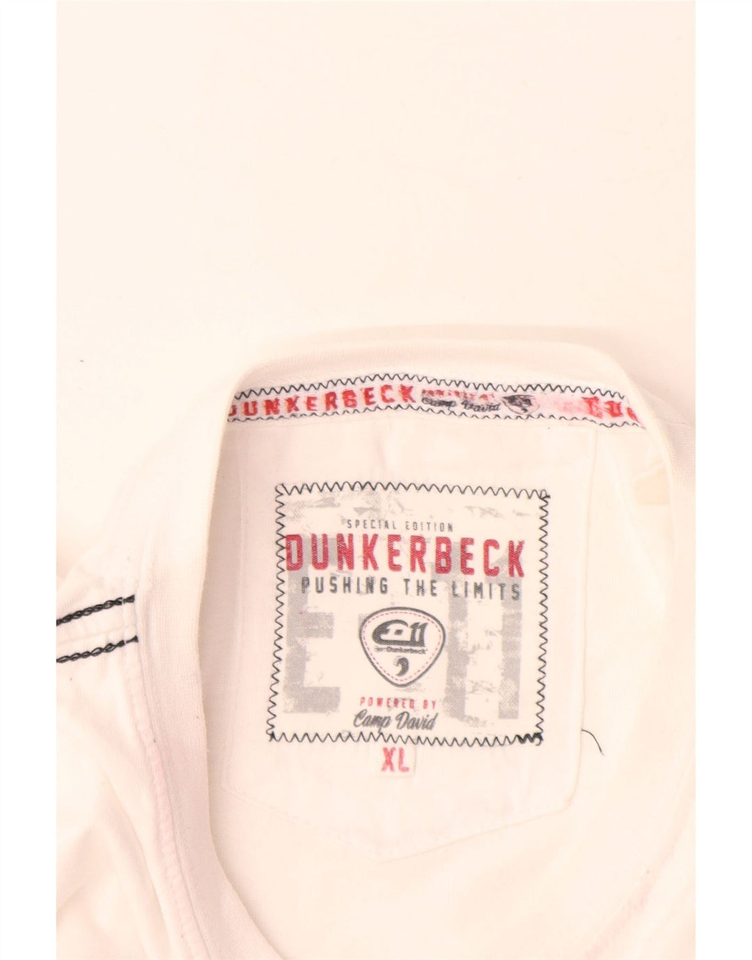 Ανδρικό γραφικό T-Shirt Camp David Top XL Λευκό βαμβακερό