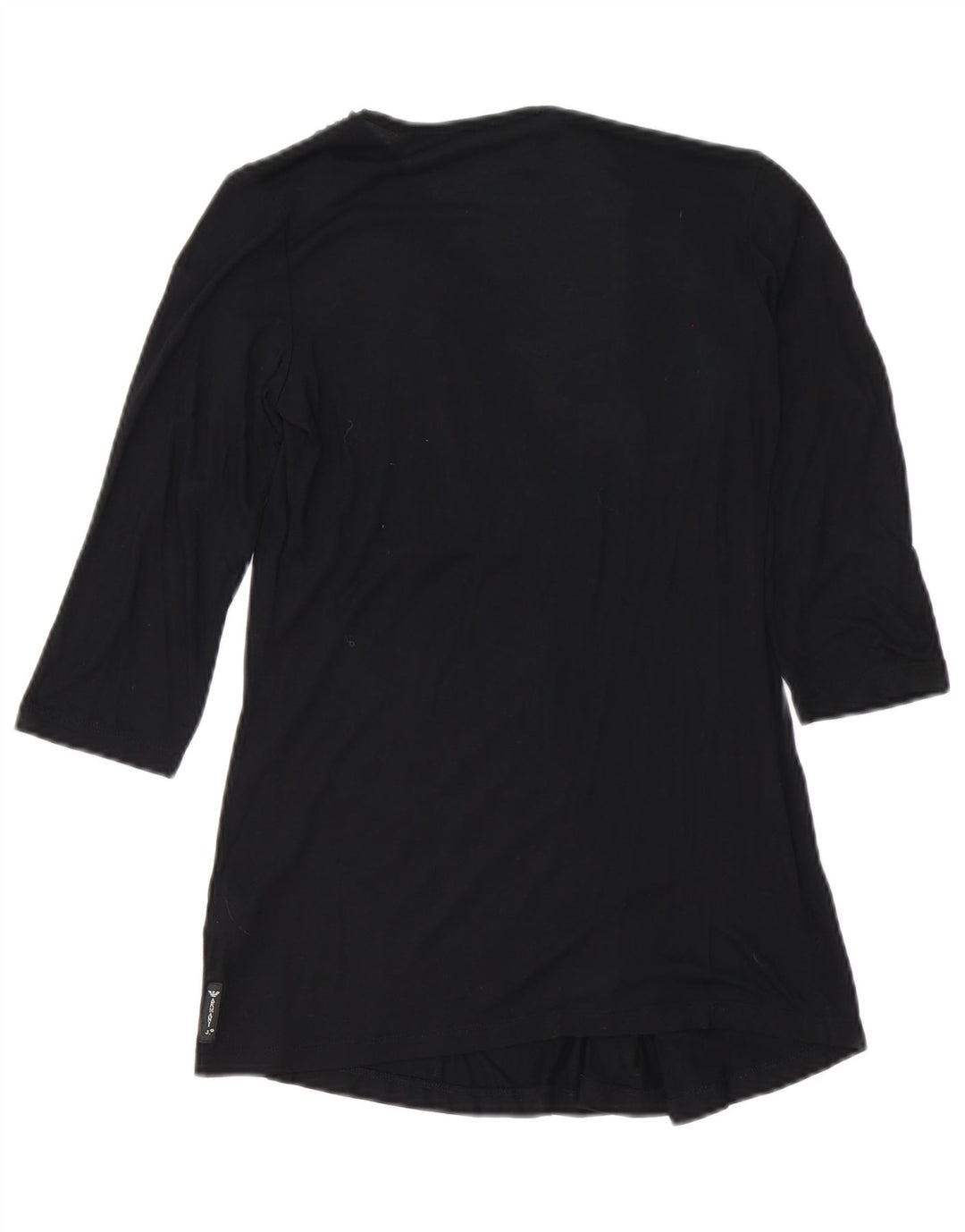 Armani Jeans Γυναικείο Τοπ 3/4 Μανίκι EU 38 Μεσαία Μαύρη Βισκόζη