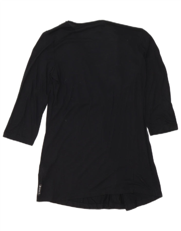 Armani Jeans Γυναικείο Τοπ 3/4 Μανίκι EU 38 Μεσαία Μαύρη Βισκόζη