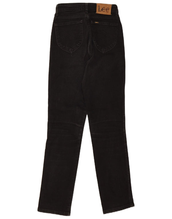 Lee Womens Dallas τζιν με ψηλόμεσο κωνικό W30 L31 μαύρο βαμβακερό