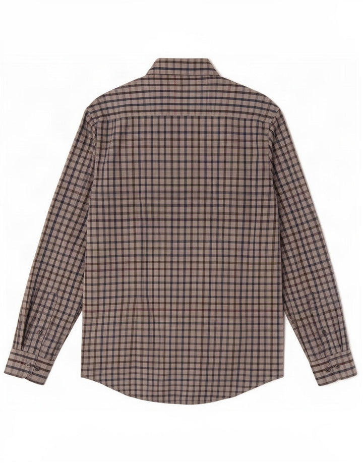 Ανδρικό πουκάμισο Dack's Slim Fit 2XL Grey Check Cotton