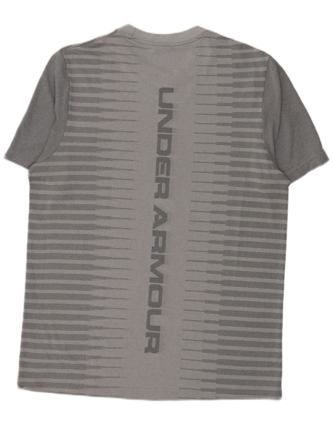 Under Armour Ανδρικό γραφικό T-Shirt Top μεγάλο γκρι ριγέ