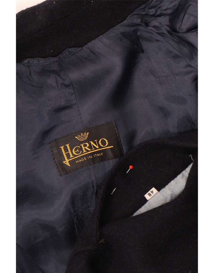 Ανδρικό πανωφόρι Herno IT 48 Medium Navy Blue