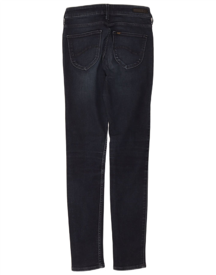 Lee Γυναικείο Skinny Jeans W28 L30 Navy Blue Cotton