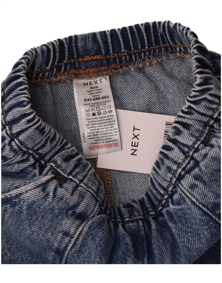 NEXT Boys Straight Jeans 3-4 ετών W20 L13 Μπλε Βαμβακερό