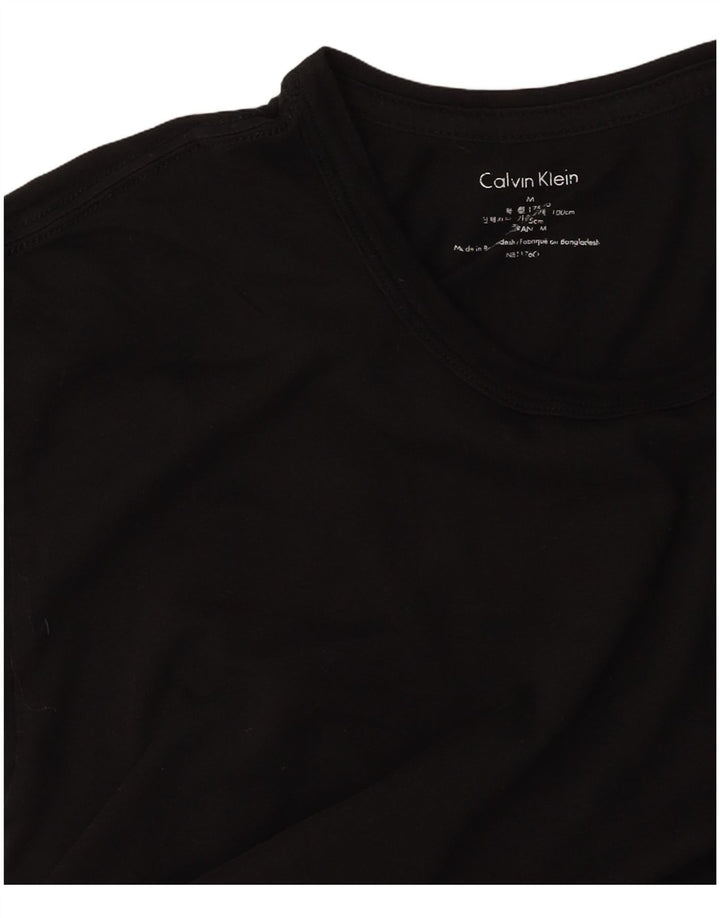 Ανδρικό T-Shirt CALVIN KLEIN Top Medium Μαύρο
