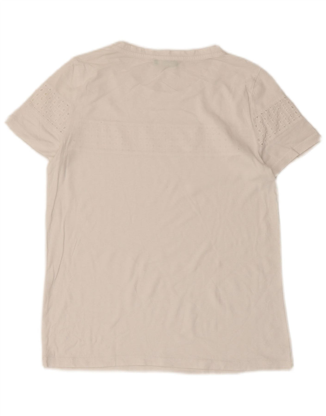 Benetton Γυναικείο T-Shirt Top UK 10 Small White