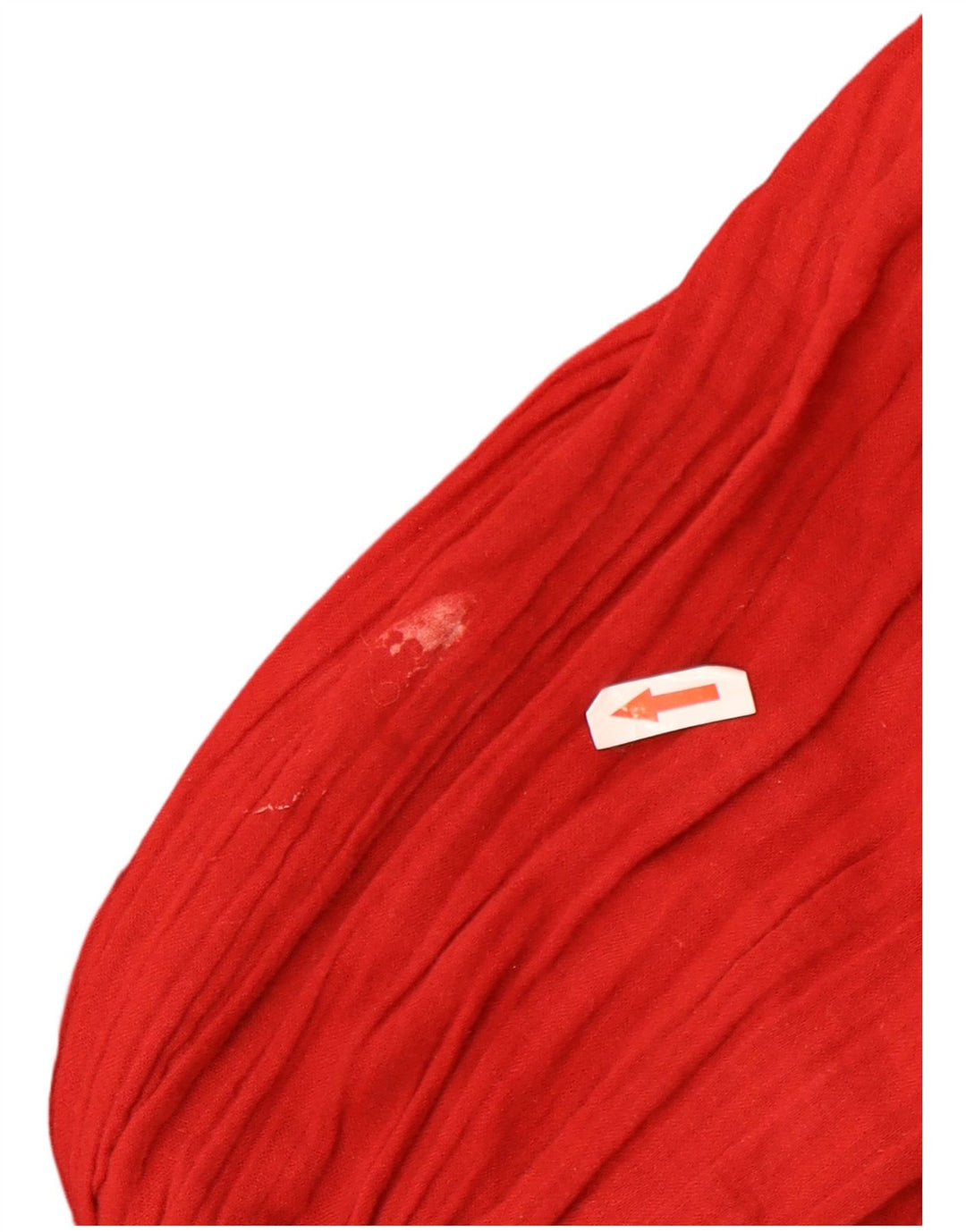 Zara Γυναικεία μακρυμάνικη μπλούζα τοπ UK 10 Small Red Polyester