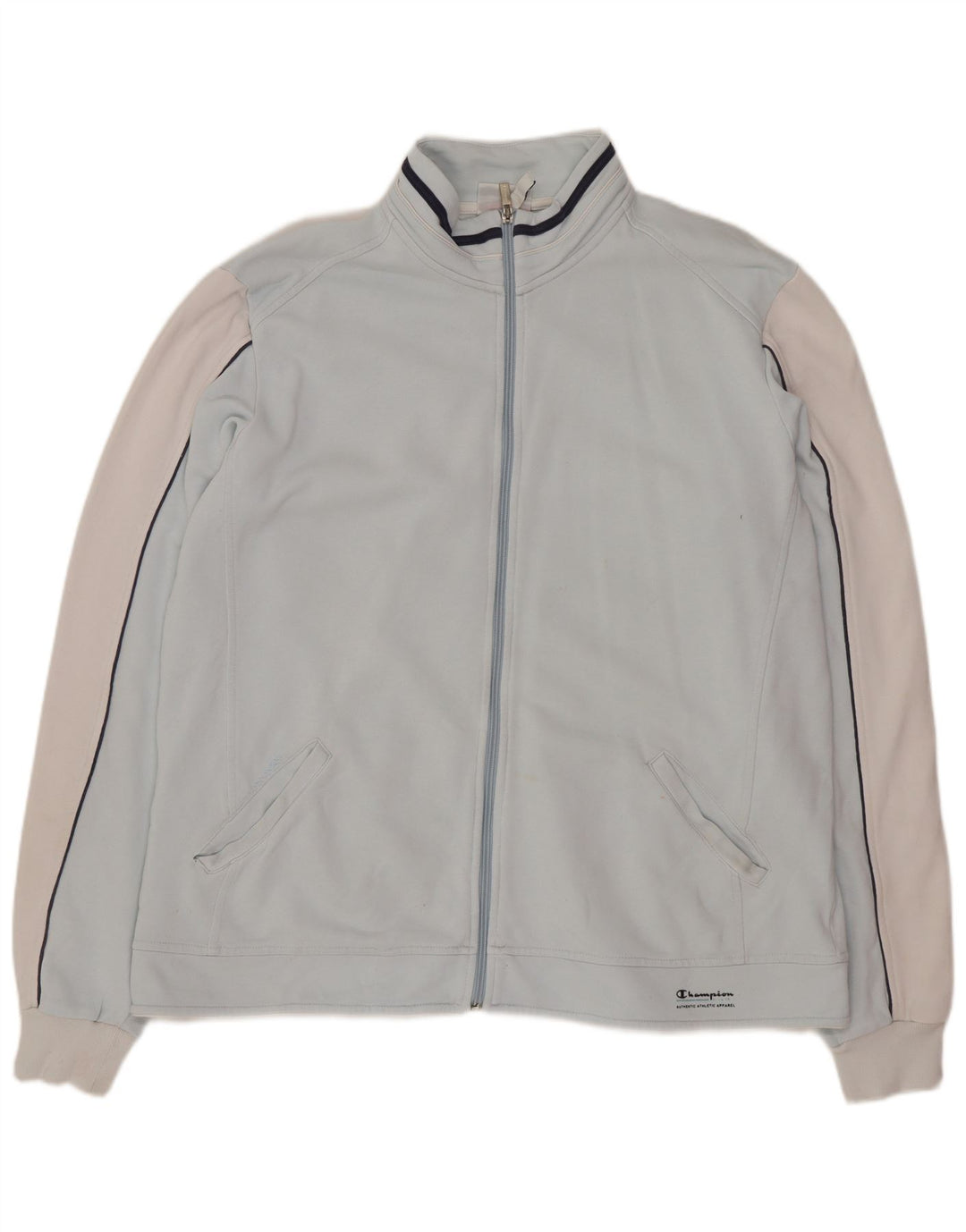 Γυναικεία αθλητική φόρμα Champion Top Jacket UK 20 2XL Blue Colourblock