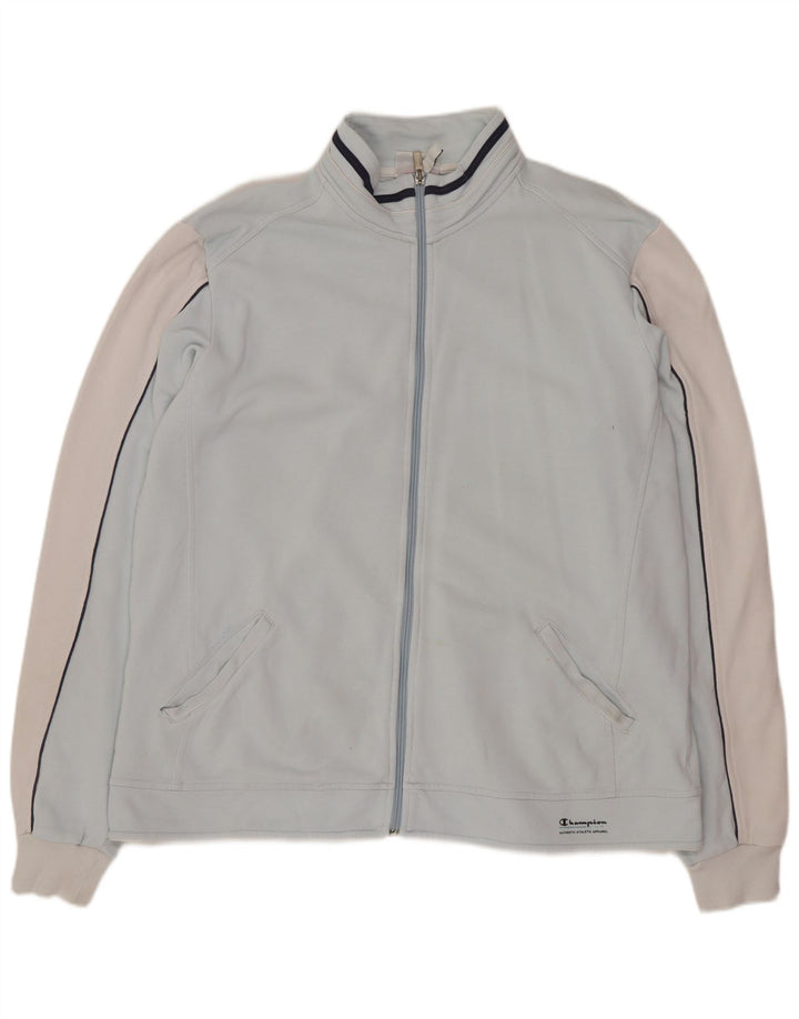 Γυναικεία αθλητική φόρμα Champion Top Jacket UK 20 2XL Blue Colourblock