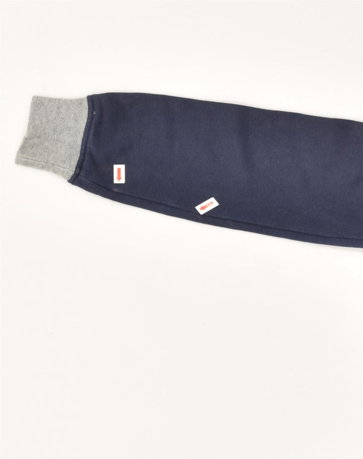 CHAMPION Womens Heritage Fit Tracksuit Top Jacket UK 14 Medium Navy Blue | Vintage Champion | Thrift | Second-Hand Champion | Used Clothing | Messina Hembry 