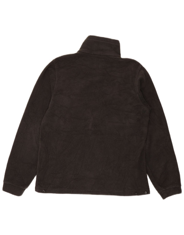 COLUMBIA Boys Fleece Jacket 15-16 Years Black Polyester