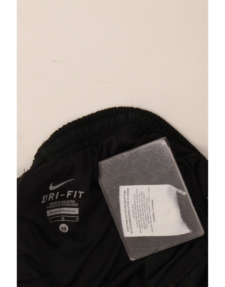 Γυναικείο αθλητικό σορτς Nike Dri Fit UK 12 μεσαίο μαύρο πολυεστέρα