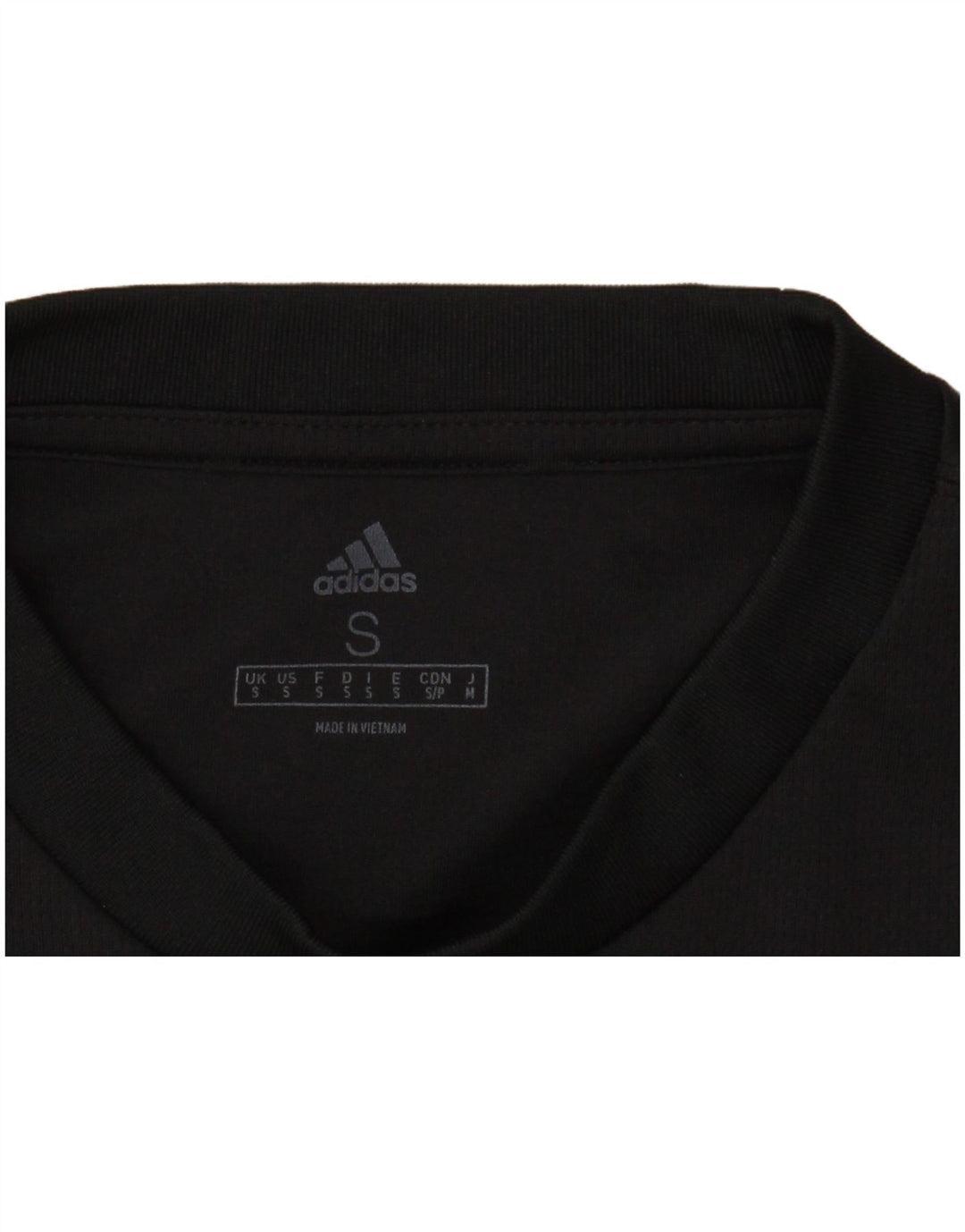 Ανδρικό γραφικό T-Shirt ADIDAS Top Small Black Polyester