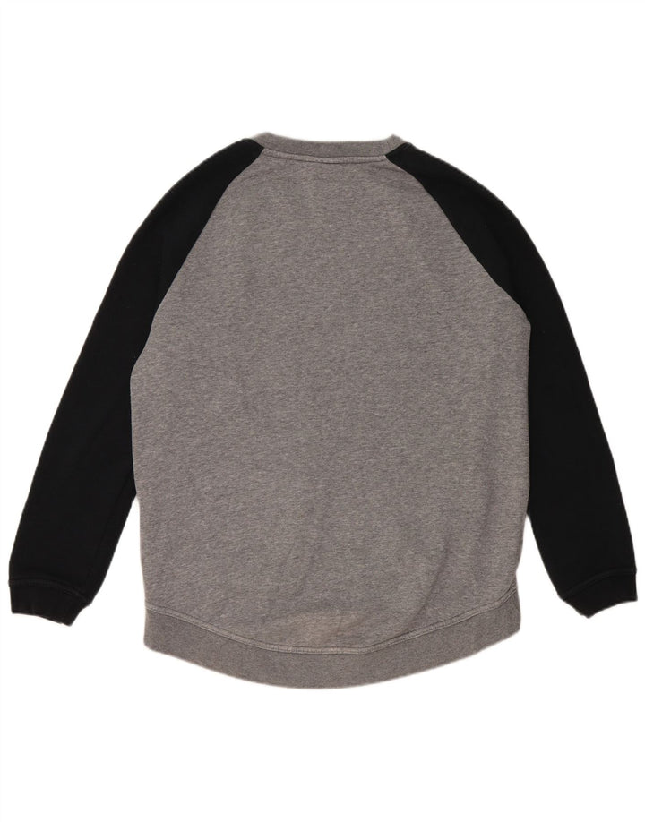 Ανδρικό γραφικό φούτερ Nike Jumper Μικρό γκρι βαμβακερό χρώμα