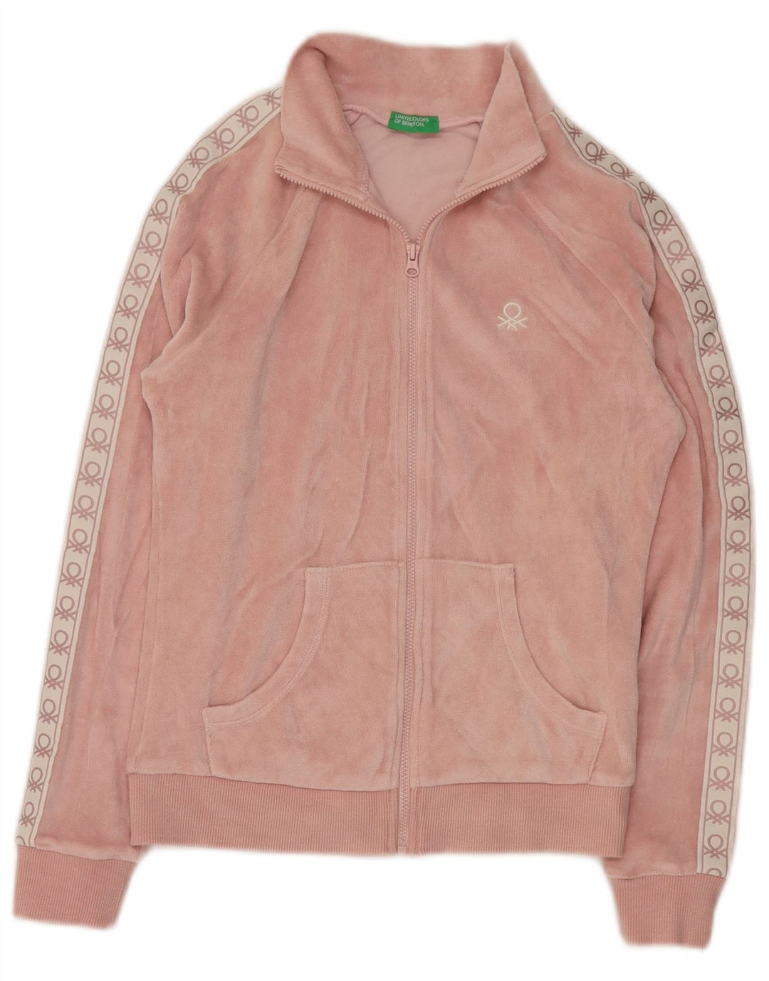BENETTON Κοριτσίστικες φόρμες Top Jacket 10-11 Years XL Pink Colourblock