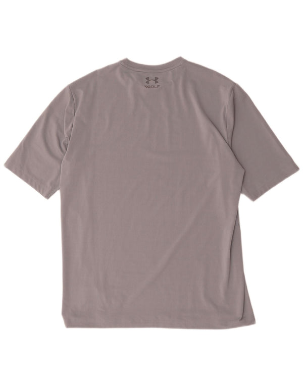 Ανδρικό μπλουζάκι Under Armour Heat Gear Top XL Grey Polyester