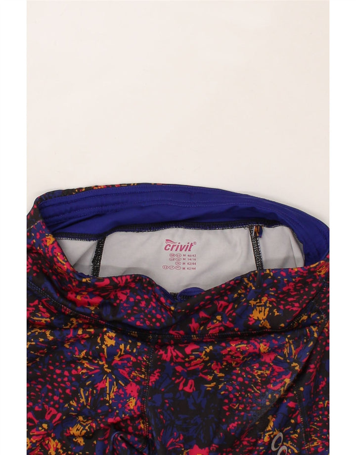 CRIVIT Womens Tracksuit Trousers US 14/16 Medium  Multicoloured Floral Vintage Crivit and Second-Hand Crivit from Messina Hembry 