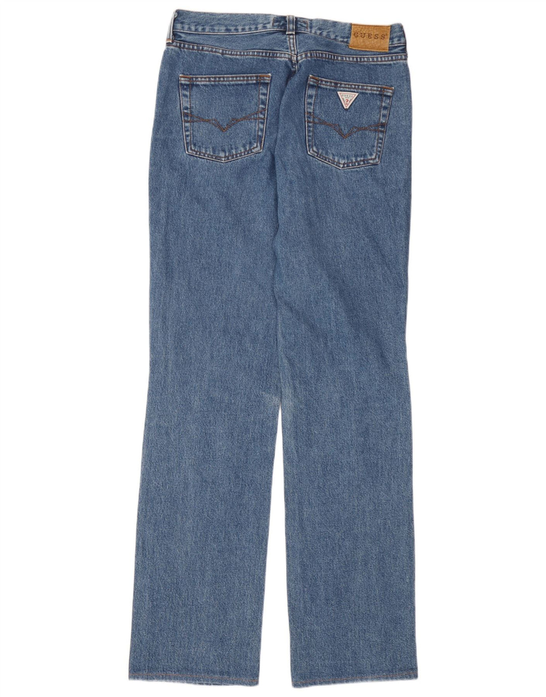 Ανδρικό τζιν ίσιο Guess W31 L31 Μπλε βαμβακερό