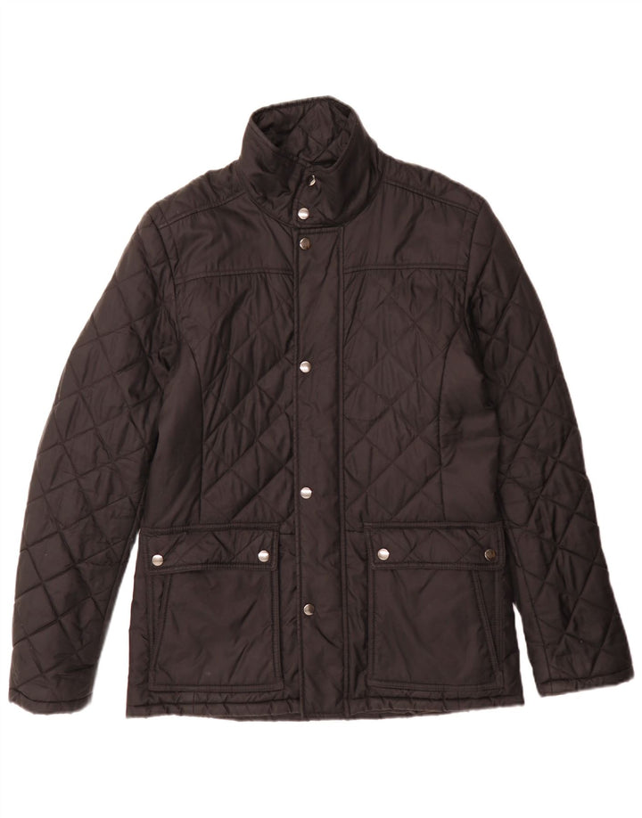 Ανδρικό καπιτονέ μπουφάν Reiss UK 38 Medium Black Nylon