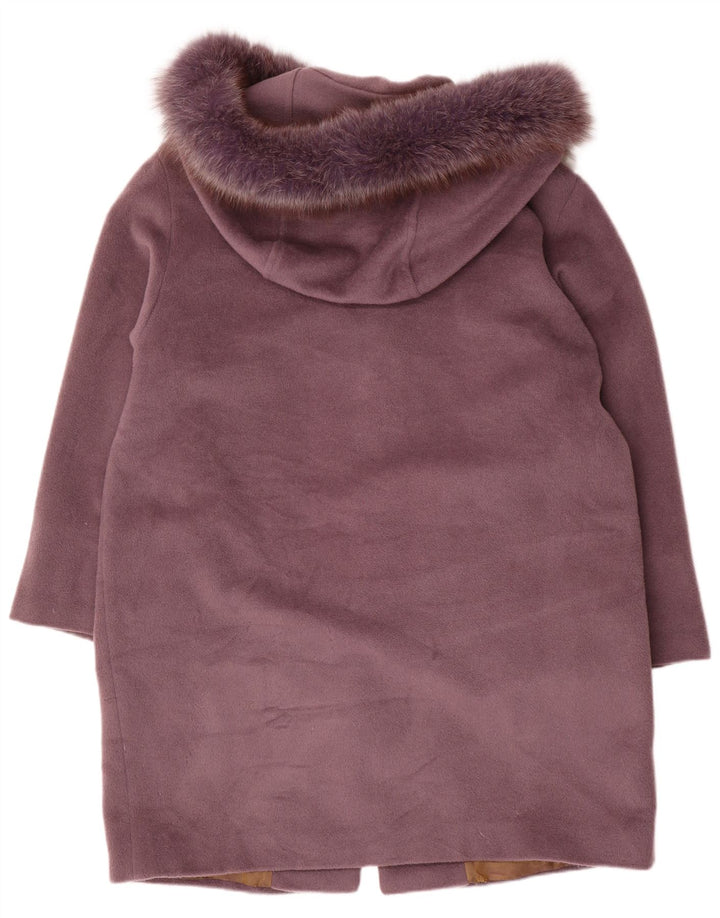 Γυναικείο Πανωφόρι Armorica Hooded Oversized IT 46 Large Purple Wool