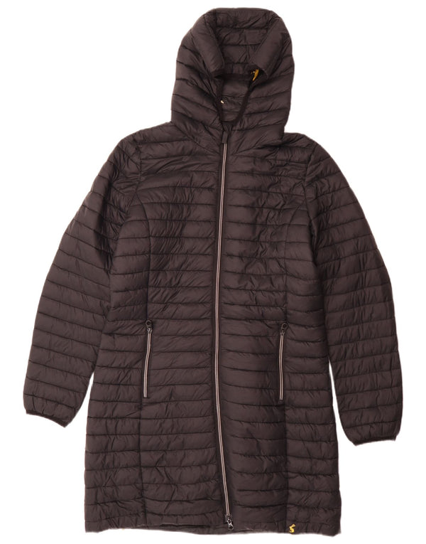 Joules Ανδρικό παλτό με κουκούλα UK 12 Medium Black Polyamide