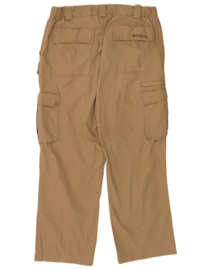 Mountain Warehouse Ανδρικό ίσιο παντελόνι Cargo W34 L26 Beige Polyester