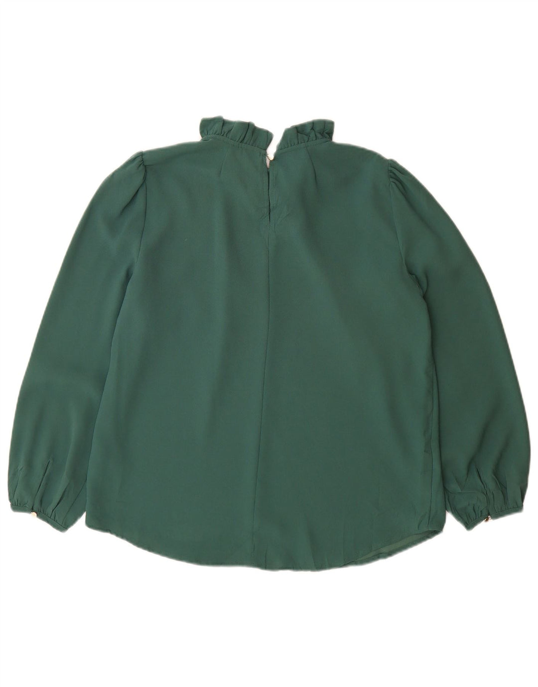 J. Crew Γυναικεία Μπλούζα Τοπ UK 10 Small Green Polyester