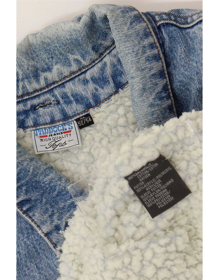 Ανδρικό τζιν σακάκι Paddock's Sherpa IT 52/54 XL Μπλε βαμβακερό