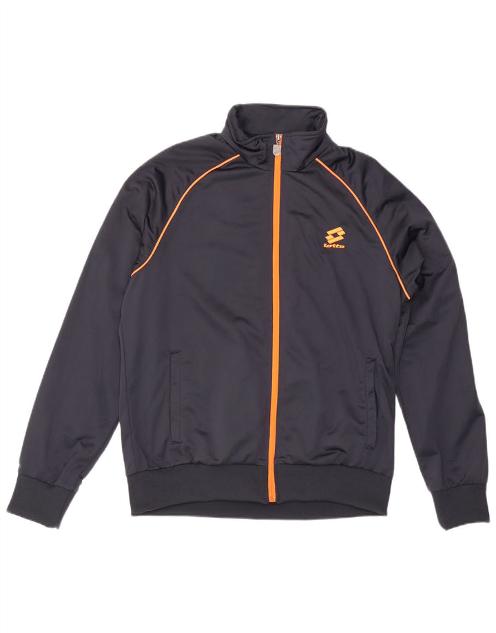 Ανδρική φόρμα Lotto Top Jacket Large Navy Blue