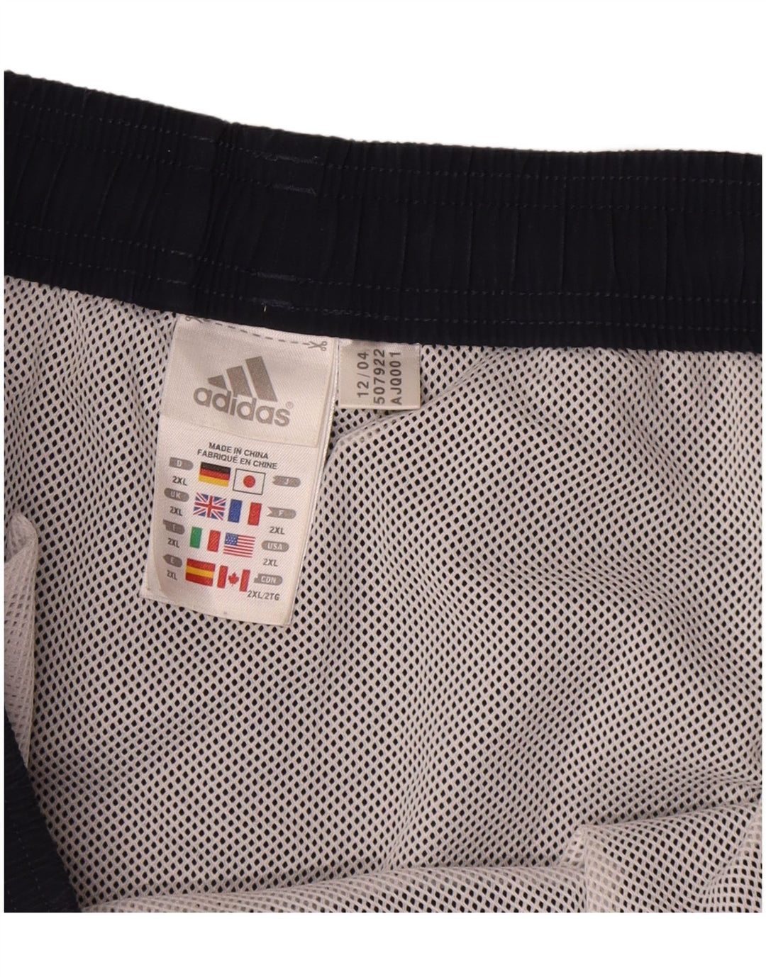 Ανδρικό σορτς κολύμβησης Adidas 2XL Navy Blue Polyester
