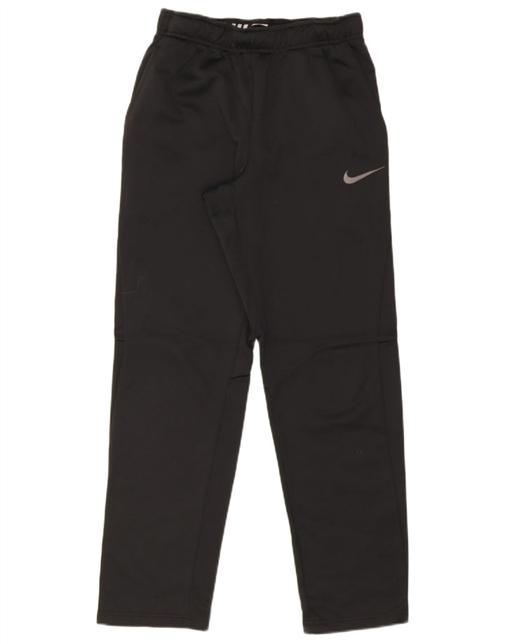 Ανδρικό παντελόνι αθλητικής φόρμας Nike Dri Fit Μικρό μαύρο πολυεστέρα
