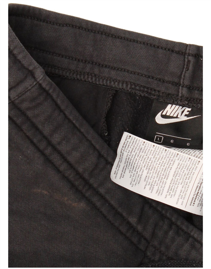Ανδρική φόρμα NIKE Παντελόνι Joggers μεγάλο μαύρο βαμβακερό