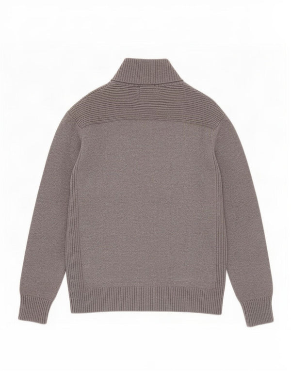 Jack & Jones Ανδρική ζακέτα πουλόβερ μεγάλο γκρι βαμβακερό