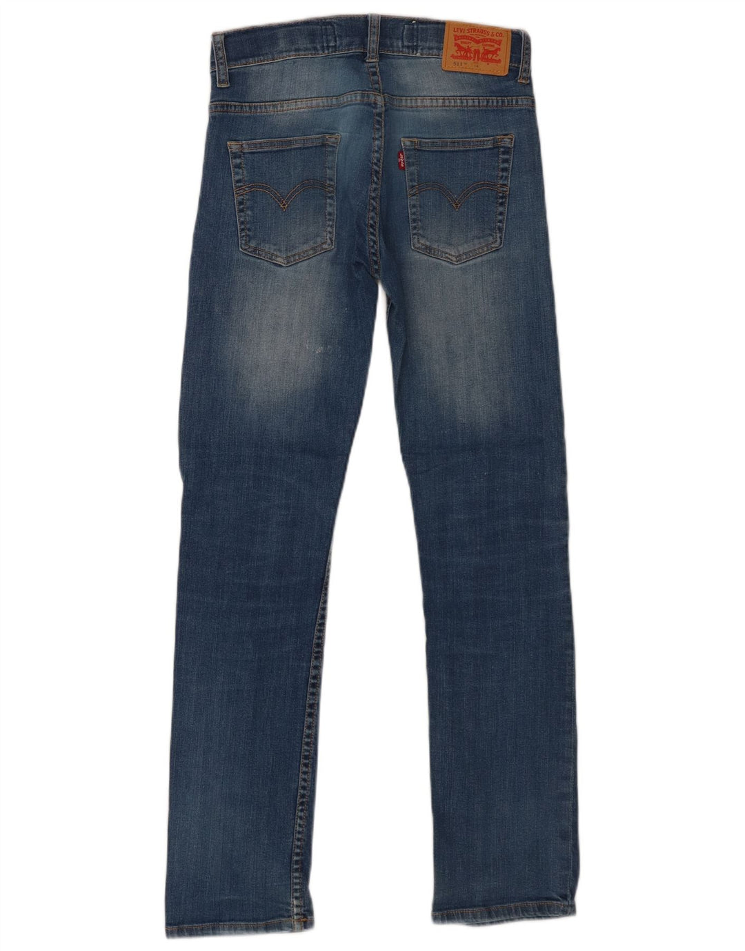 Levi's Boys 511 Slim Jeans 13-14 ετών W28 L29 Μπλε βαμβακερό