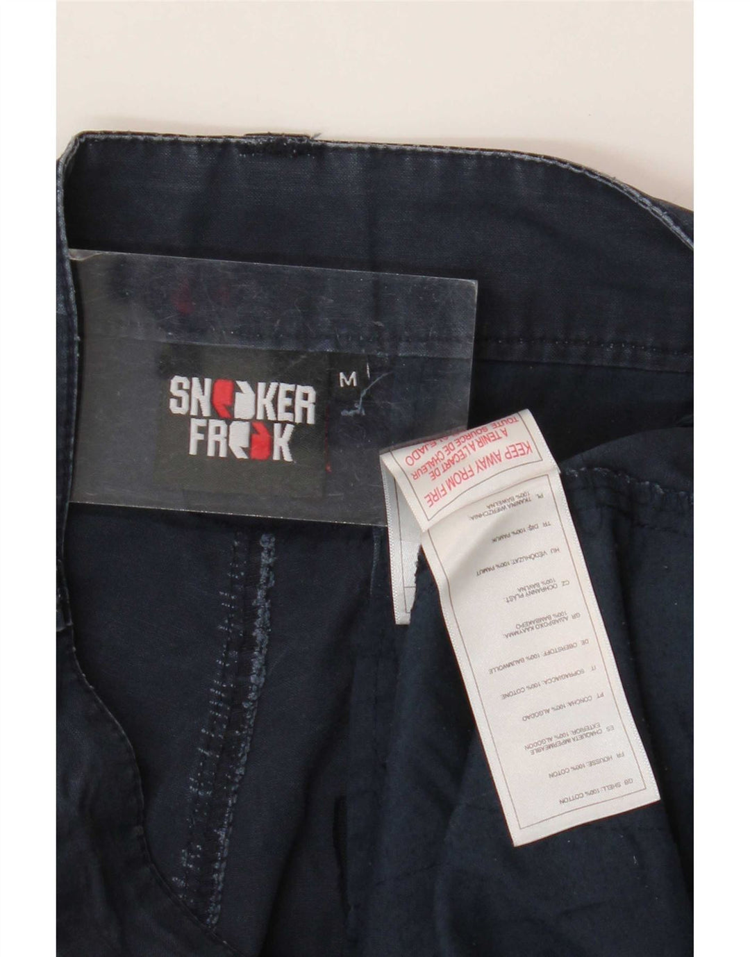 Sneaker Freak Ανδρικό σορτς Cargo Medium W32 Navy Blue Cotton