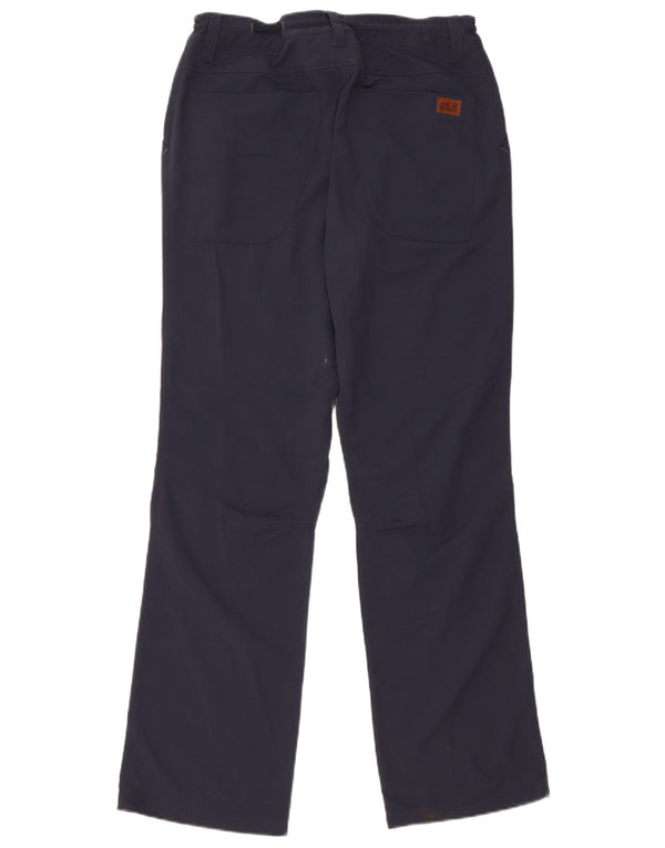 Jack Wolfskin Γυναικείο παντελόνι Chino UK 10/12 Medium W32 L32 Navy Blue