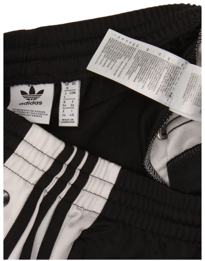 Γυναικεία αθλητική φόρμα Adidas Παντελόνι UK 8 Small Black Colourblock Polyester