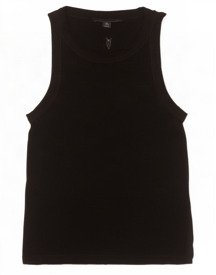 Γυναικείο γιλέκο All Saints UK 10 Small Black Lyocell