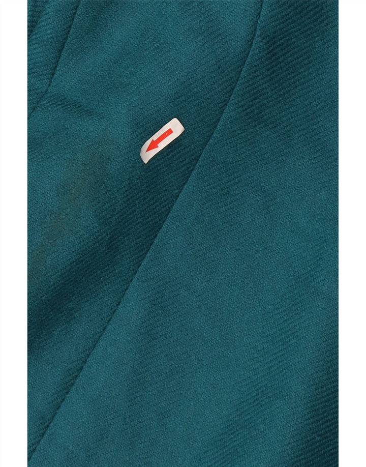 Luisa Spagnoli Γυναικείο σακάκι 1 κουμπί UK 20 2XL μπλε μαλλί