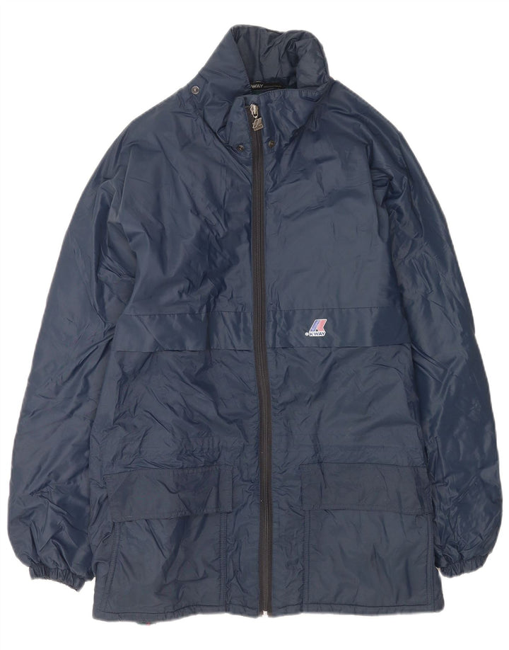 Ανδρικό μπουφάν K-Way Windbreaker UK 40 Large Navy Blue