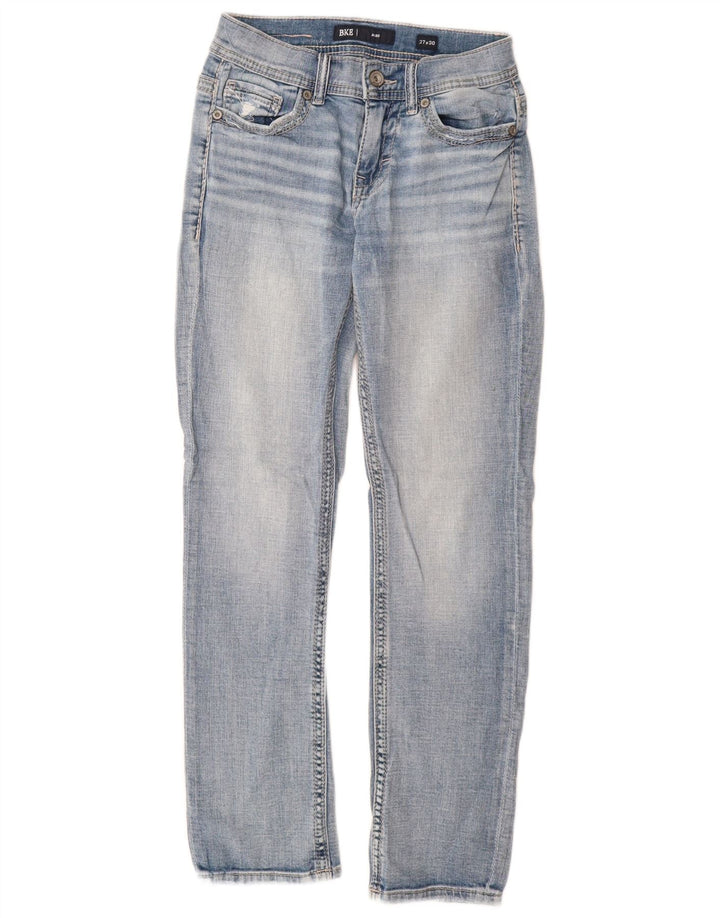 BKE Γυναικείο Alec Straight Jeans W27 L30 Blue Cotton