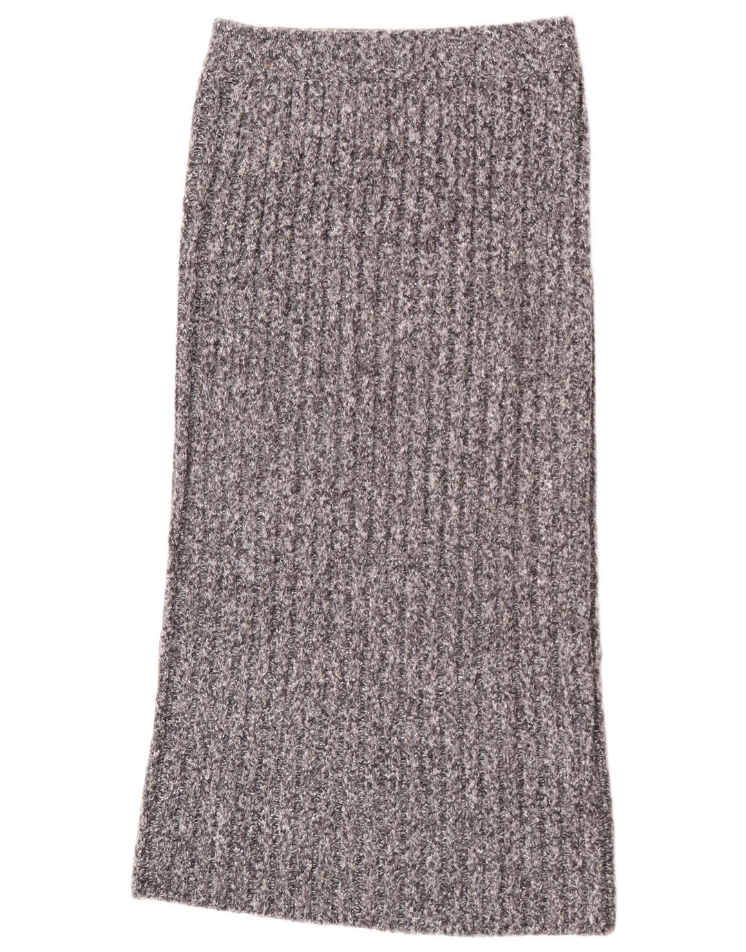 Zara Γυναικεία Πλεκτή Maxi Φούστα Small W26 Grey Polyester