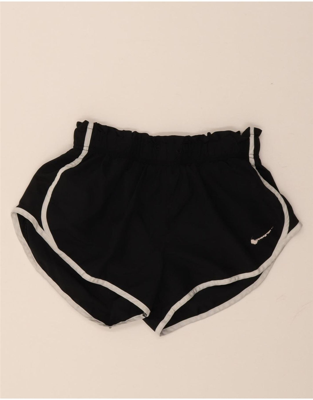 Γυναικείο αθλητικό σορτς Nike Dri Fit UK 14 μεσαίο μαύρο πολυεστέρα