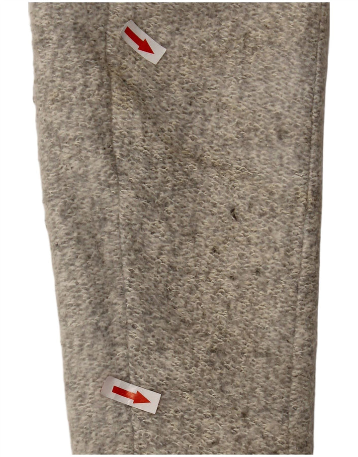 Zara Γυναικείο Παλτό UK 14 Large Grey Polyester