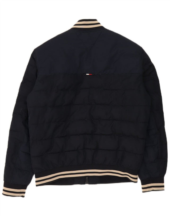 Tommy Hilfiger Ανδρικό μπουφάν με επένδυση UK 38 Medium Navy Blue Polyester