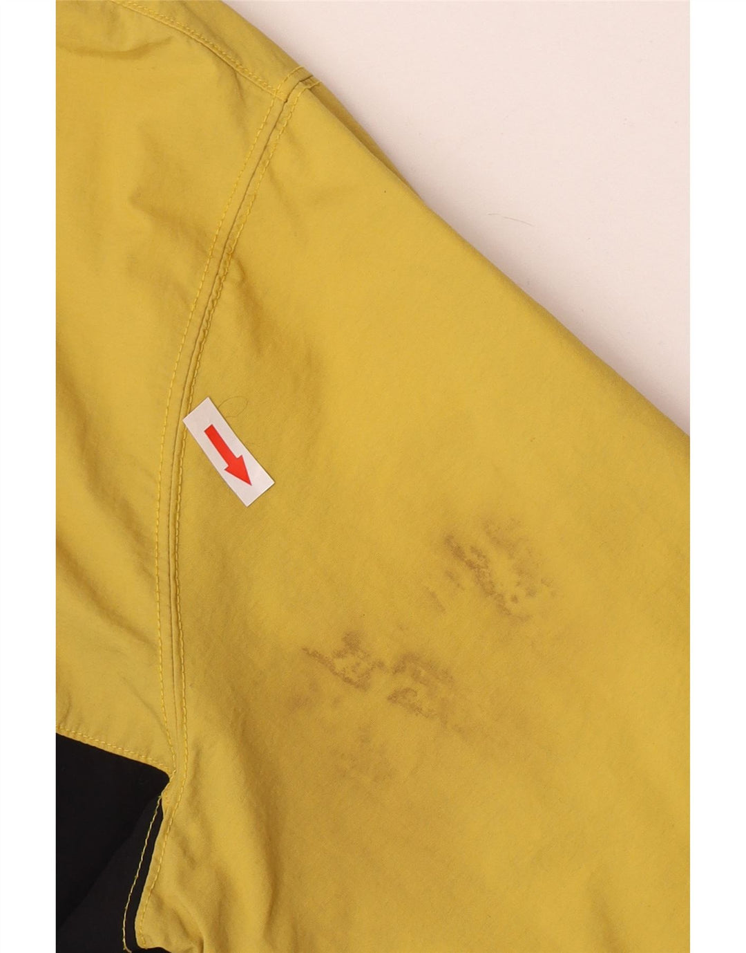 Ανδρικό μπουφάν βροχής με κουκούλα Champion UK 40 Large Yellow Colourblock