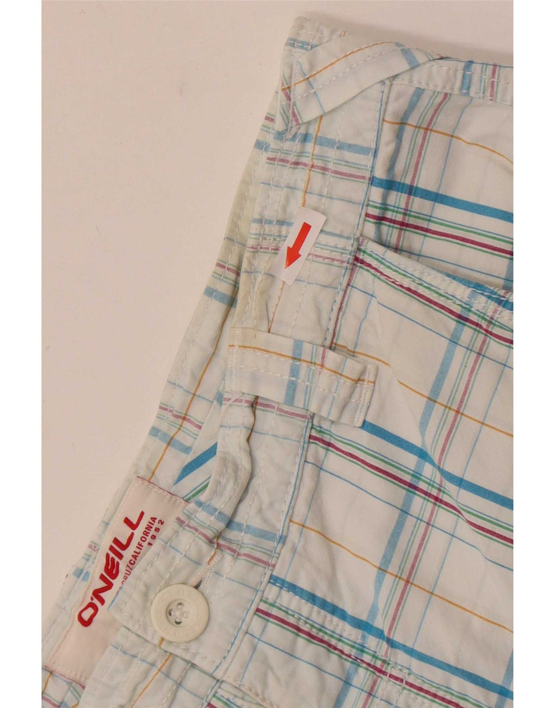 Ανδρικό σορτς Cargo O'Neill W34 Large Blue Check Cotton
